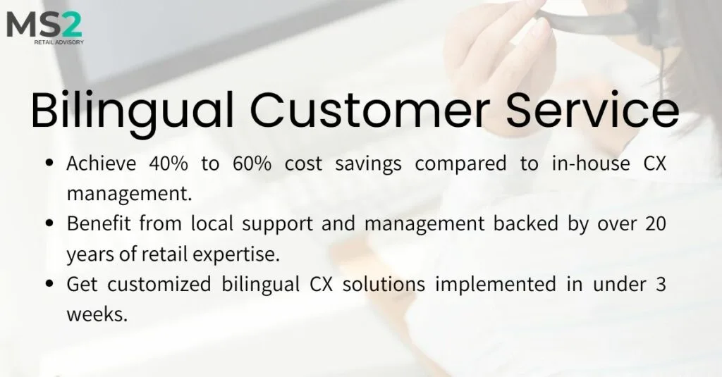 Bilingual Customer Service